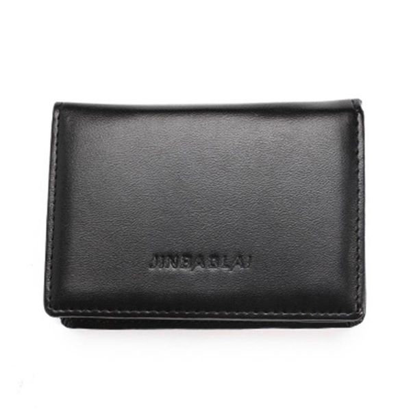 

wallet men small bifold faux leather pocket money id holder wallets, Red;black