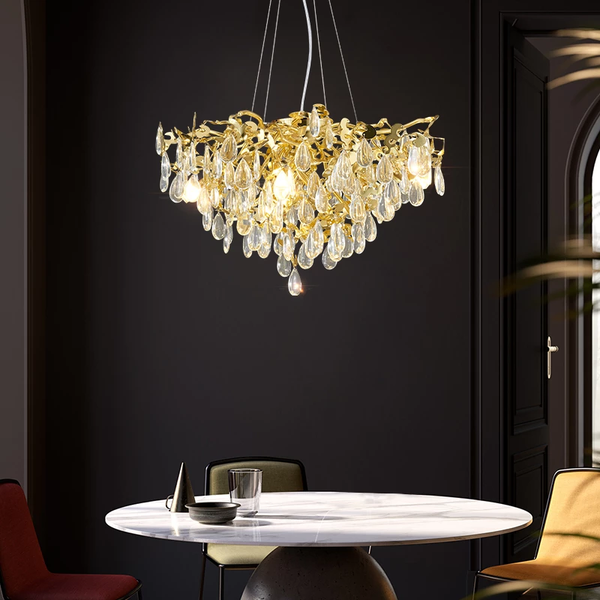 

chandeliers modern chandelier lighting crystal luxurious g9 decor lights european