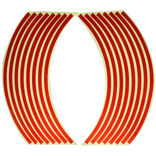 

window stickers strips motorcycle car wheel sticker reflective rim stripe tape bike modified 18 inch tire