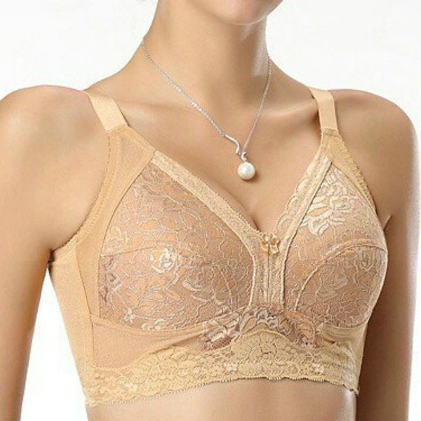 

full cup plus size lace cotton push up bras women bras b c d e f cups, Red;black