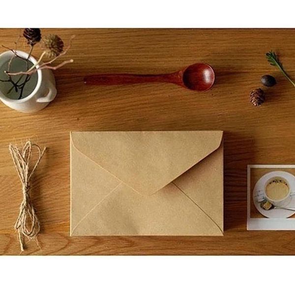 

100pcs classical envelope blank wallet wedding invitation gift packing bags