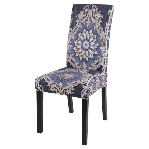 

fashion floral printed stretch chair cover anti-dirty seat used for restaurant banquet el home decoration covers