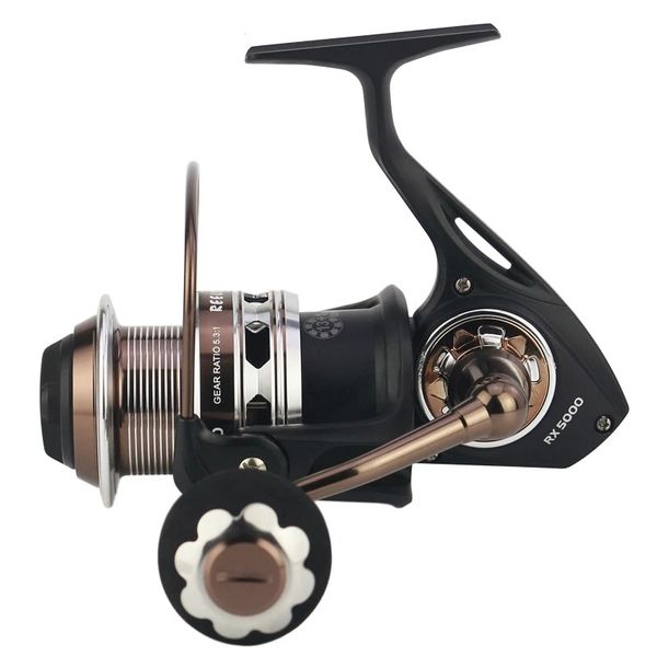 

spinning fishing reels for saltwater freshwater ice 5000 6000 7000 8000 9000 spools ultra smooth powerful trout bass carp gear stainless bal