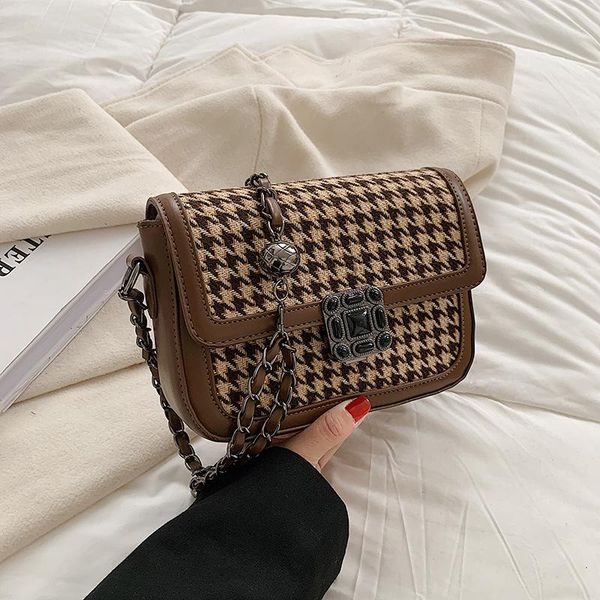 

evening bags bag for women texture lock small square 2021 autumn foreign style single shoulder messenger