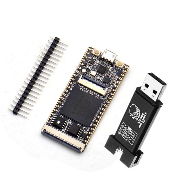 

integrated circuits 1pcs 64mbit sdram risc-v development board module mini pc + ft2232d jtag usb rv debugger