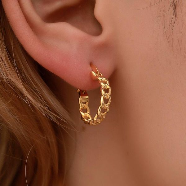 

hoop & huggie earrings 2021 trend for women accessories gold fashion vintage jewelry round small geometry earring girls pendants, Golden;silver