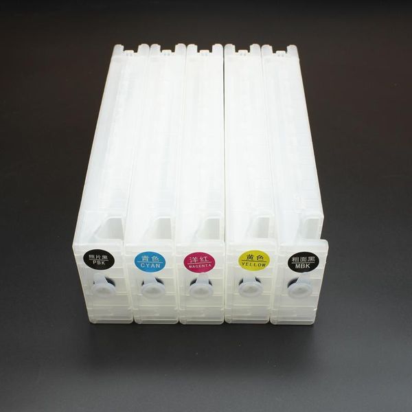 

colors t6941-t6945 refillable ink cartridge for surecolor t3000 t3070 t7070 t3200 t5200 t7200 t3270 t5270 t7270 cartridges