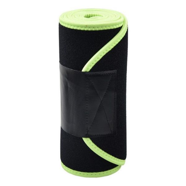 

waist support fitness exercise abdomen slimming body shaper sport girdle belt home gym workout brace aids, Black;gray