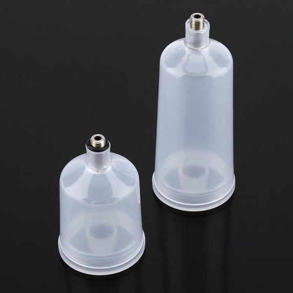 

storage bottles & jars 2pcs / set plastic spray paint gun airbrush cup pot fastmover threaded connector part