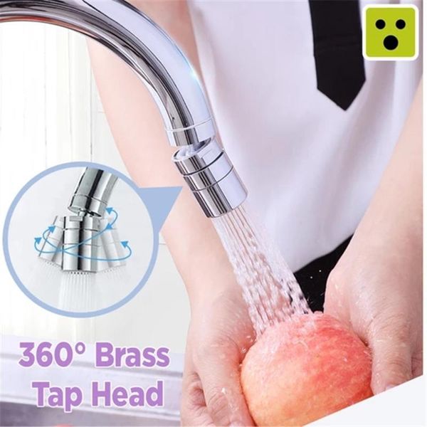 

kitchen faucets brass water saving tap faucet aerator sprayer attachment with 360-degree swivel the mouth garden tool 2021