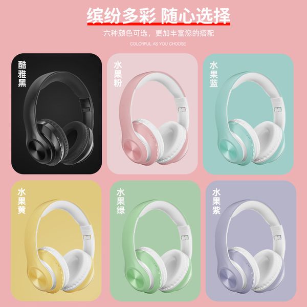 

new selling makaron wireless headset stn-39 fashion sports music game headset wholesale