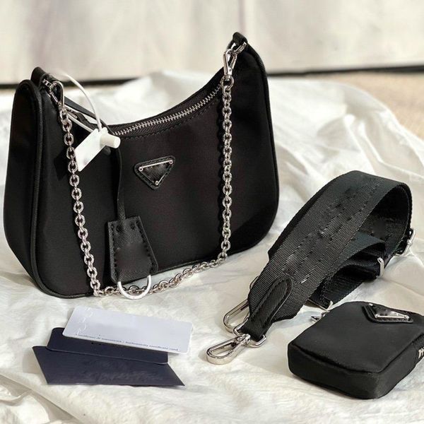 

backpack bumbag p bags wholesale akend atmospheric designer chain single shoulder holding women's zhouzhoubao123 multi pochette bag, Black