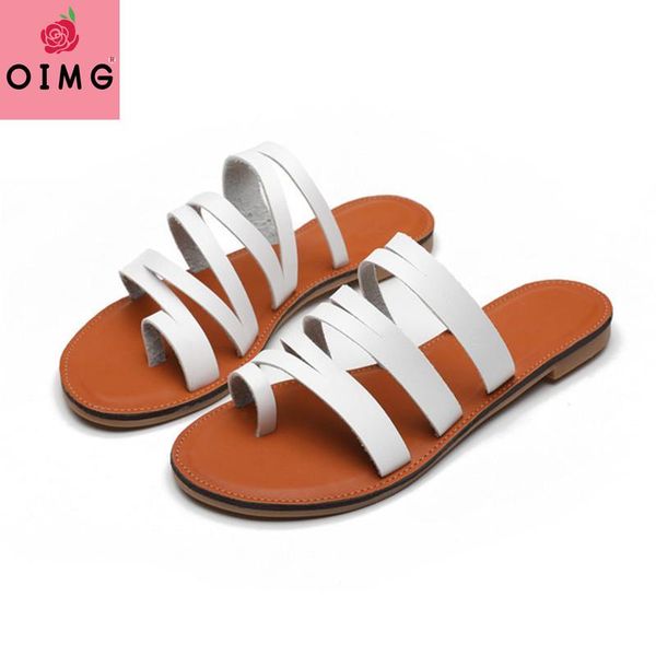 

women slippers retro straps flat shoes females summer sandals beach slides casual flats ladies, Black
