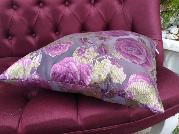 

pillow 2021 modern soft comfort stylish rose designed purple square pillows