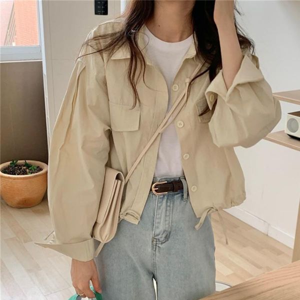 

women's jackets alien kitty abrikoos work clothes 2021 slim high street office lady stylish loose brain women chic casual, Black;brown