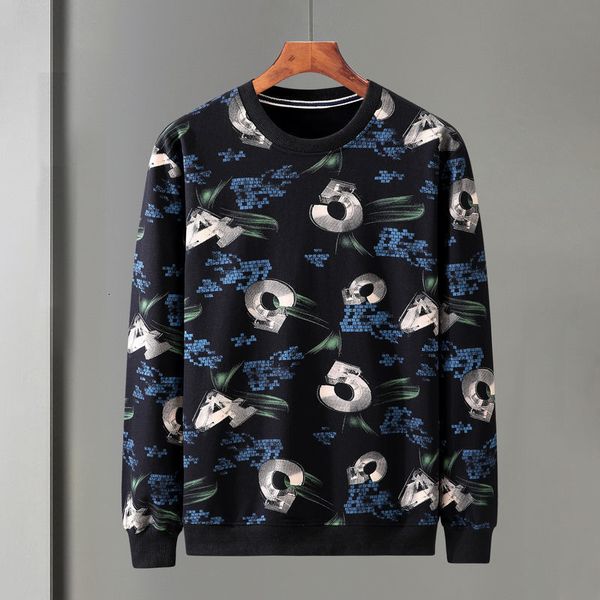 

hoodies 2021 sweatshirt men's long-sleeved korean loose wild new trend young handsome spring and autumn, Black