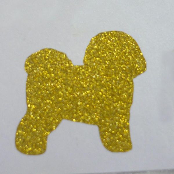 

gold glitter sparkles fleur de lis wall sticker envelope seals gift wrap