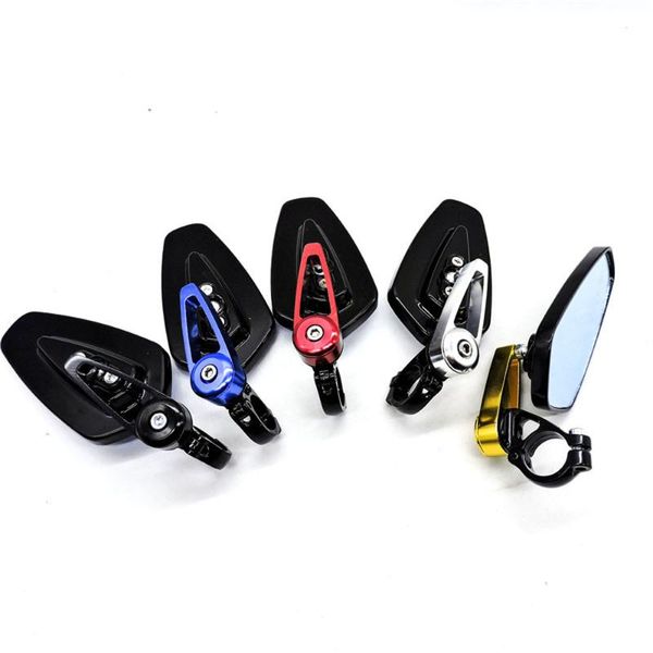 

2pcs motorcycle aluminum 7/8" 22mm bar end side rearview mirror universal motorbike bike handlebar rear view mirrors universa