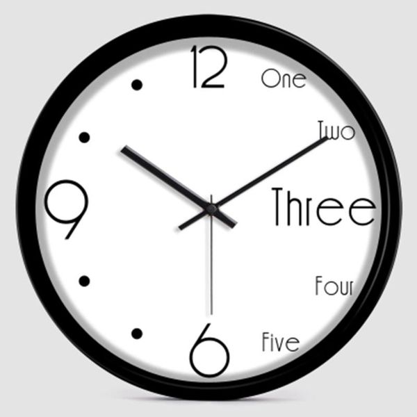 

wall clocks modern minimalist silent clock creative living room decoration design saat kol home accessories 40c0082