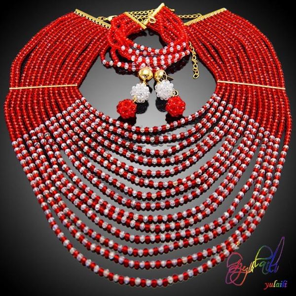 

earrings & necklace yulaili jewelry set fashionable, Silver