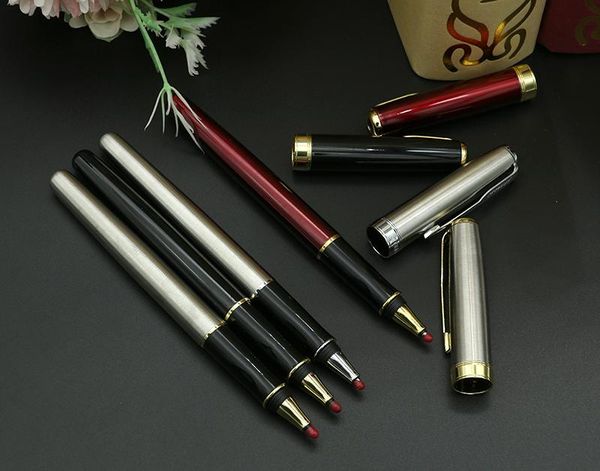 

high-quality advertising gift roller ball pen school stationery office supplies business signature ballpoint pens, Blue;orange