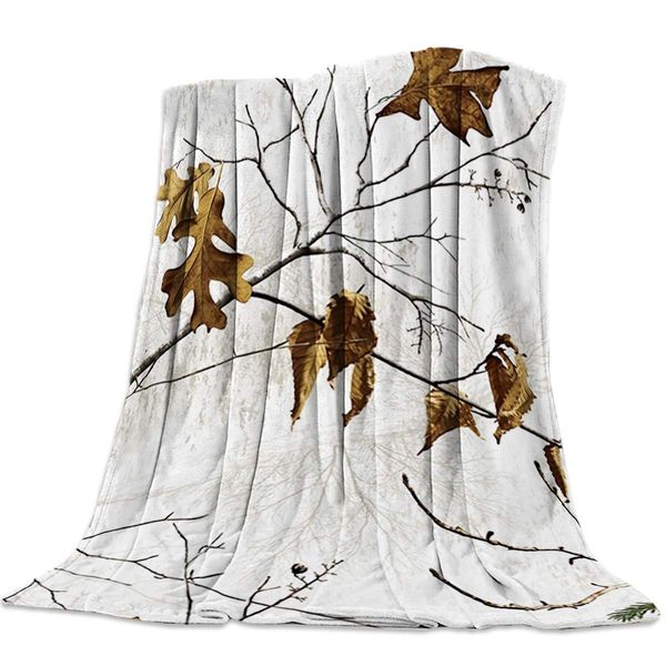 

throw blankets realtree camo soft breathable warm cozy flannel fleece bed blanket bedspread for home sofa couch chair living