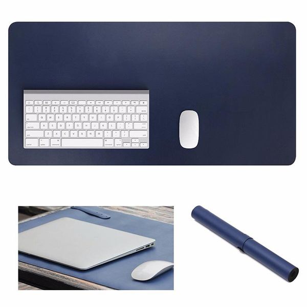 

mouse pads & wrist rests 80*40cm pad extended microfiber leather large waterproof office writing gaming desk computer mat