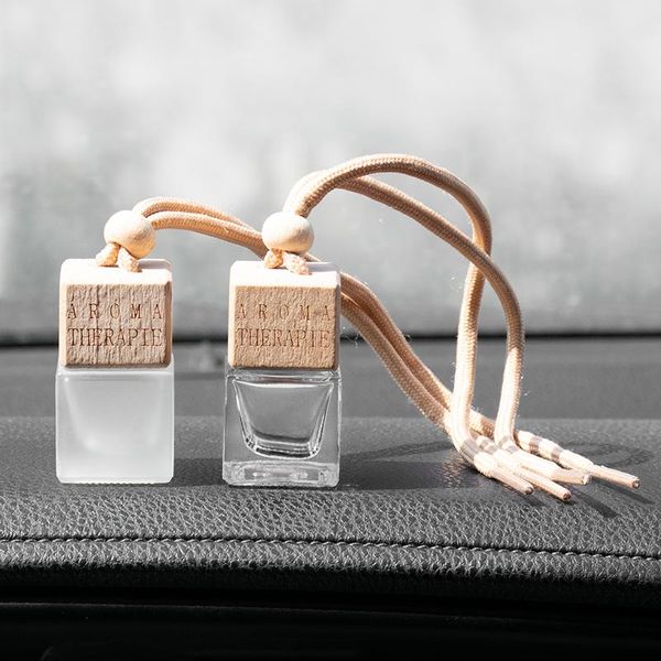 

car air freshener essential oil in-car diffuser perfume vent decoration hangings pendant for girl glass bottle