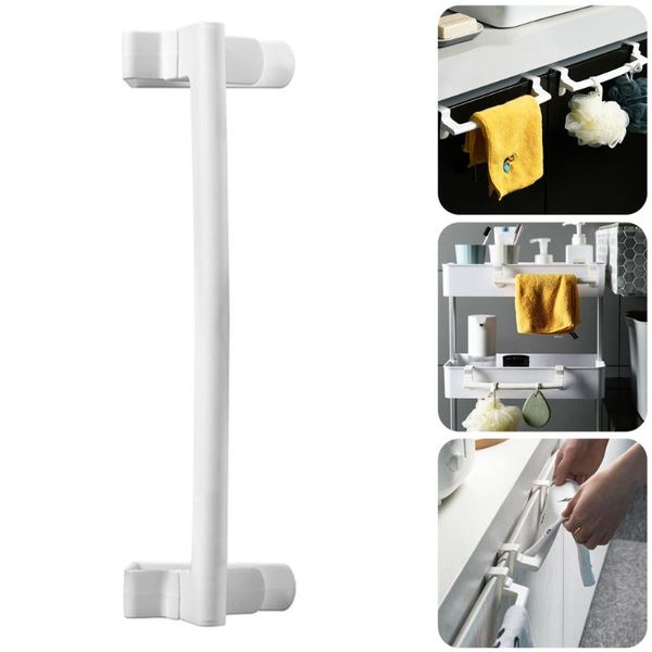 

towel rack plastic hanger cabinet kitchen bathroom tower holder storage fast delivery dropship bath accessory set