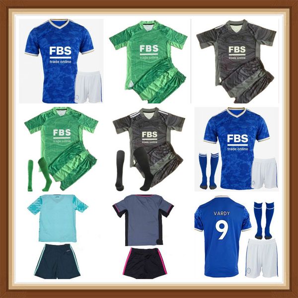 

21 22 tielemans soccer jerseys vardy iheanacho 2021 2022 maddison football shirt ayoze soyuncu barnes city ndidi men jersey kids uninform, Black;yellow