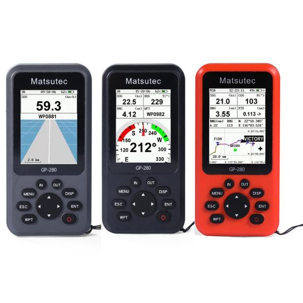 

car gps & accessories matsutec gp-280 handheld navigator/marine locator high-sensitivity receiver/various voyage screens