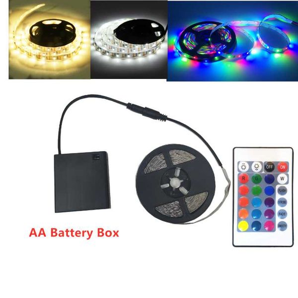 

strips battery 5v usb led strip 2835 dc light flexible 50cm 1m 2m 3m 5m white warm rgb for tv background lighting night