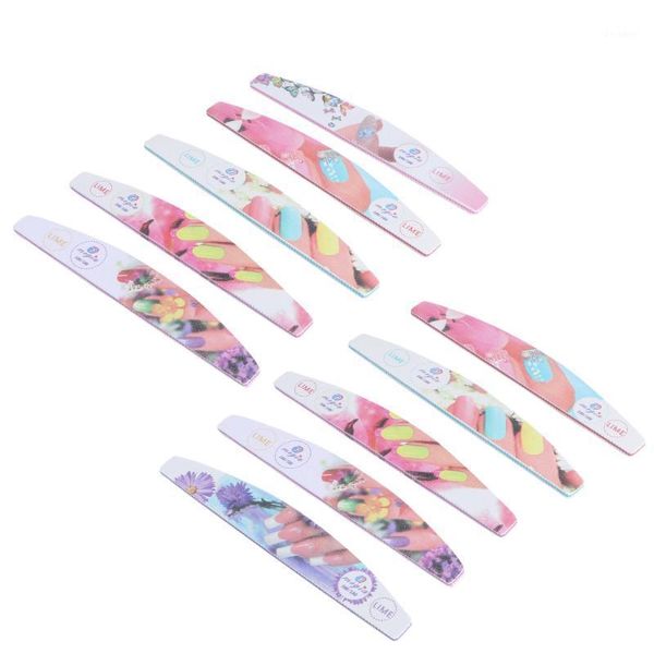 

10pcs nail trimming files manicure polishing salon supplies1