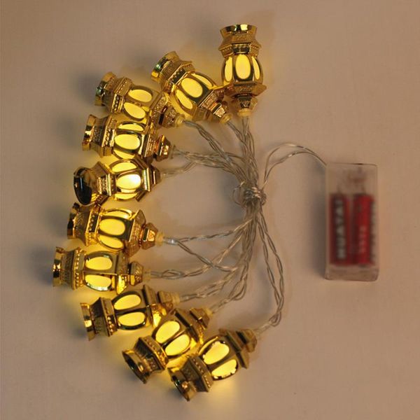 

strings muslimische 10 lamp beads battery powered plastic festival for ramadan bedroom led light string lantern living room wedding home