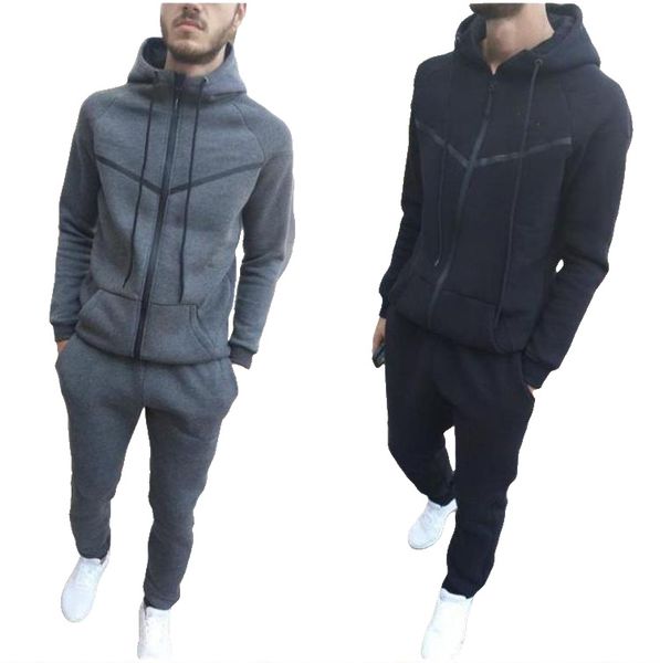 

Two Piece Pants Suit Hooded Coat+Tracksuit Casual Sports Overalls Sweatshirt