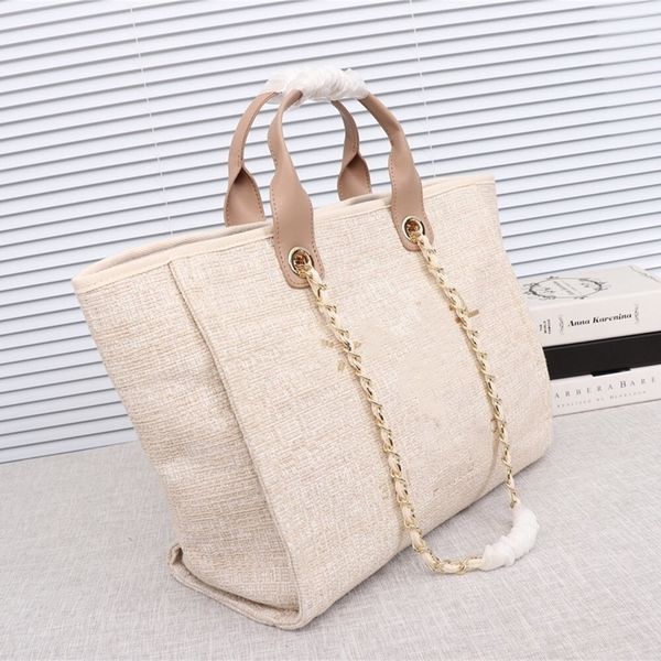 

luxury design fashion large canvas beach tote shopping bag8, Black