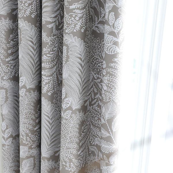 

curtain & drapes curtains american fresh and pure color shading finished product customization for living dining room bedroom