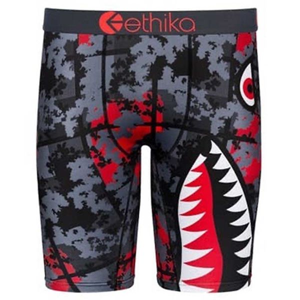 

s-xxl ethika breathable men underwears soft mens boxers brief letter underpants for mens male shorts boxer mixed colors, Black;white