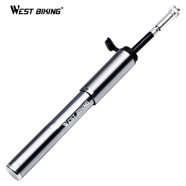 

bike pumps west biking bicycle pump for mtb mountain road cycle hand air cycling mini inflator accessories 130psi