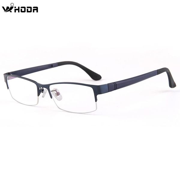 

fashion sunglasses frames business male prescription glasses ,titanium alloy + tr semi frame myopia, hyperopia, presbyopia optical eyewear, Black