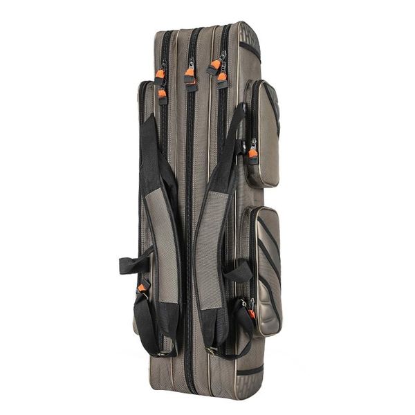 

fishing accessories outdoor 3 layer bags waterproof tackle bag rod pole storage case carp