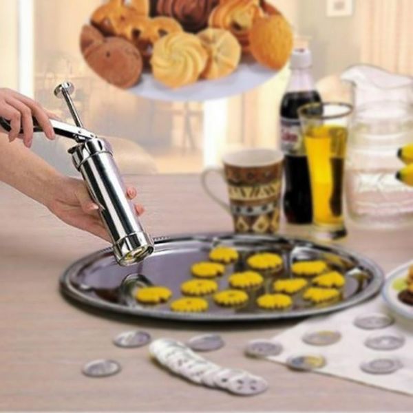 

baking moulds biscuit mold manual press machine tool set dessert cake decoration