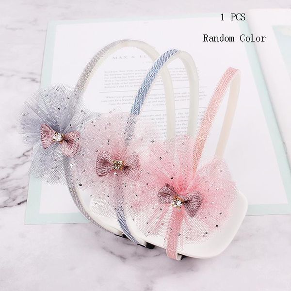 

hair accessories child cute bowtie cartoon headwear hairband kid girl casual headband hoop lace, Slivery;white