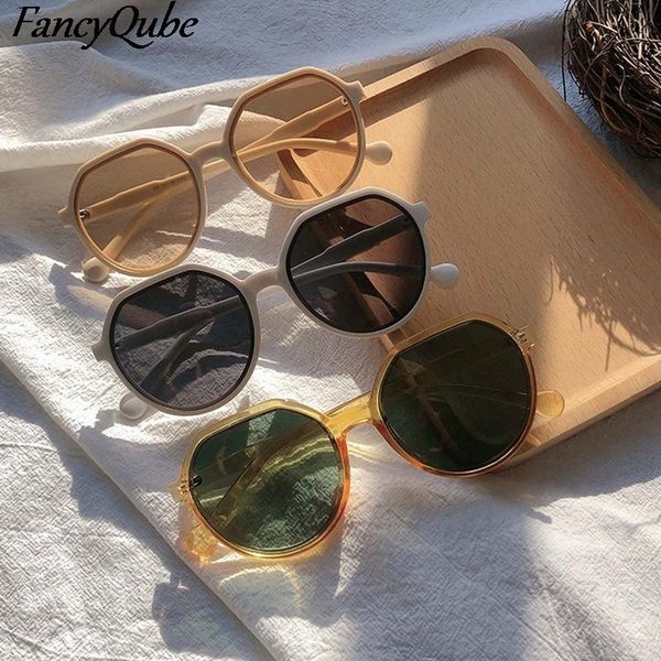 

polygon sunglasses women men retro cat eye sun glasses designer shades for ladies black green uv400, White;black