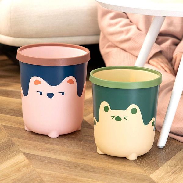 

waste bins 10l trash can bin kitchen bedroom bathroom storage office desk