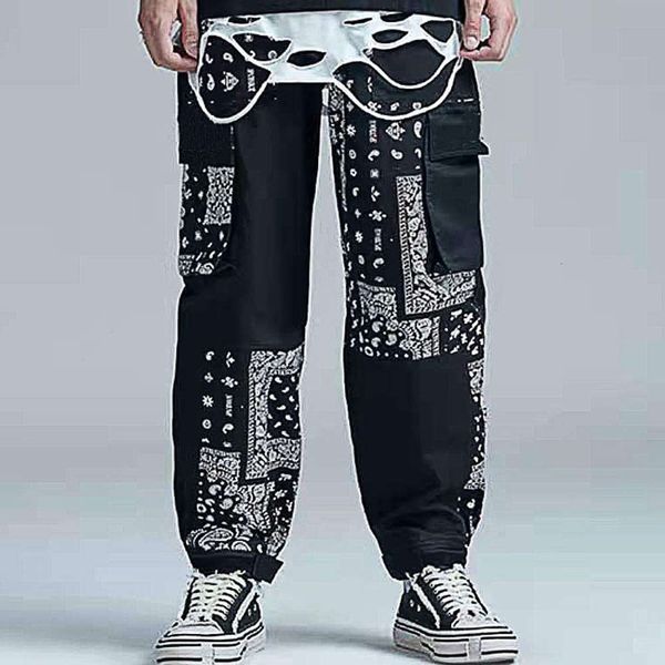 

sportswear pants black cashew trend loose pants