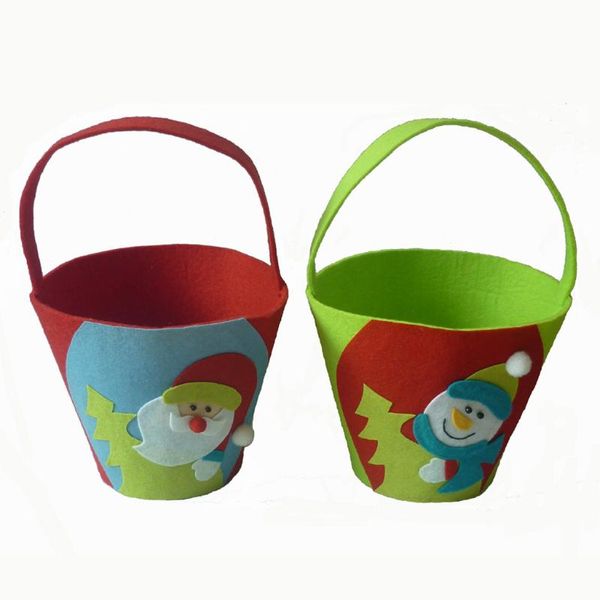 

gift wrap merry christmas candy treat bag kids party pouch snack handbag