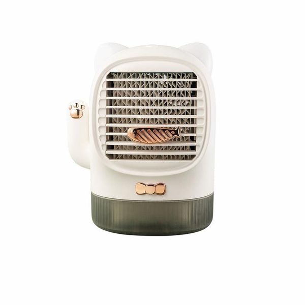 

electric fans household small portable lucky cat water cooling fan ultraviolet disinfection sterilization