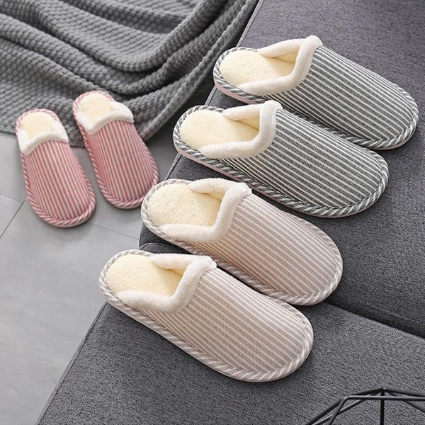 

winter women house slippers cotton fashion warm shoes woman slip on flats non-slip female home mute size 36-41 red clothing & wardrobe stora