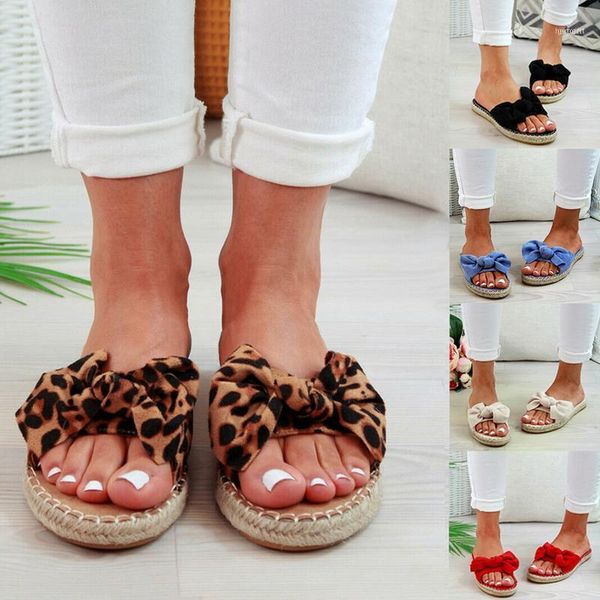 

slippers leopard sandals torridity 2021 fahion women open toe casual shoes ladies outdoor beach flops female11, Black